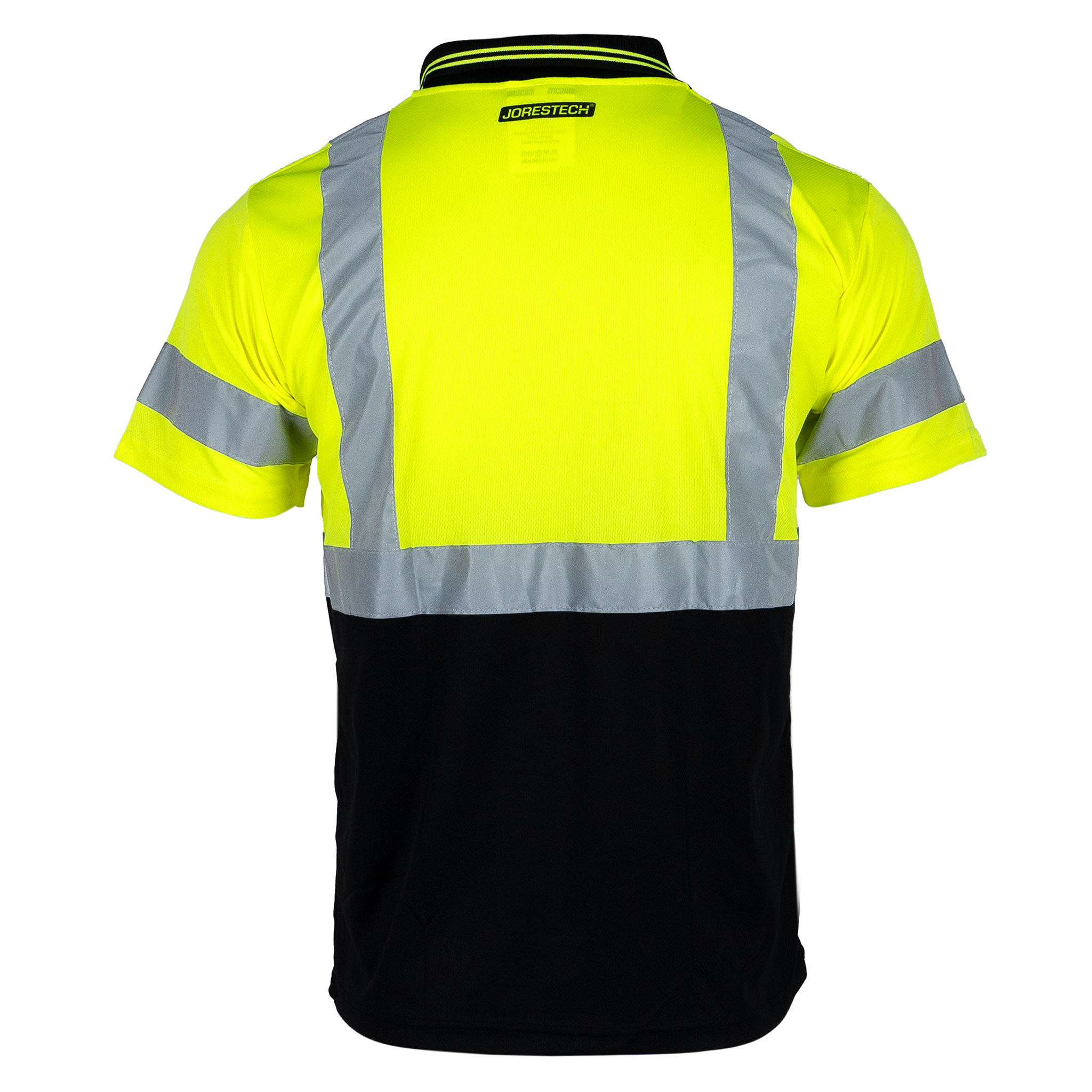 Hi-Vis Reflective Dirt-Concealing Class 3 Safety Polo Shirt